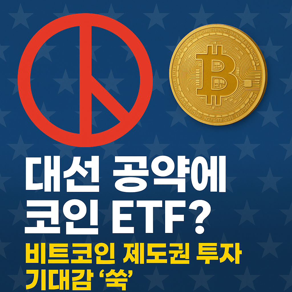 코인 ETF 도입, 전 정당 공감대" 대선이 불 지핀 디지털자산 정책 전쟁 1 ChatGPT Image 2025년 5월 30일 오후 12 01 46