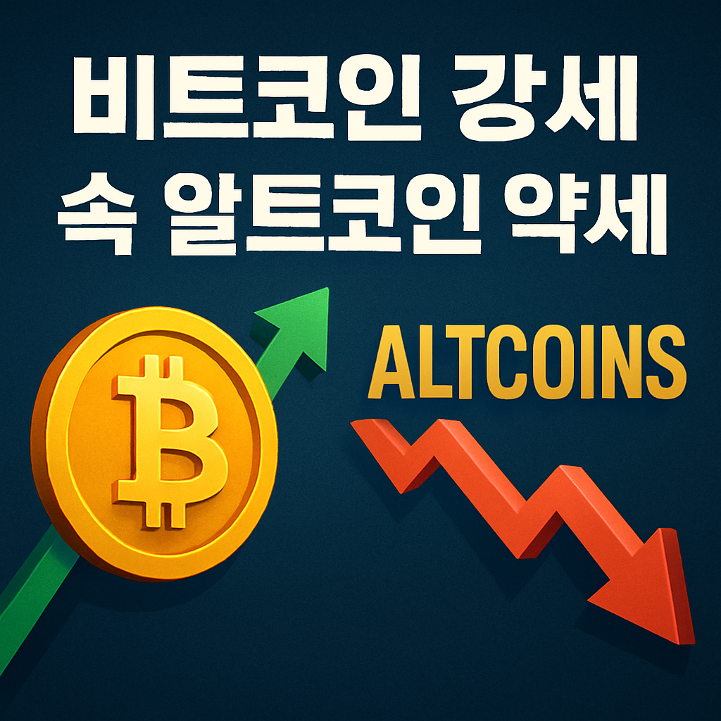 비트코인 도미넌스 64% 돌파…알트코인은 ‘잠깐 멈춤’일까? 1 ChatGPT Image 2025년 5월 1일 오후 01 14 04