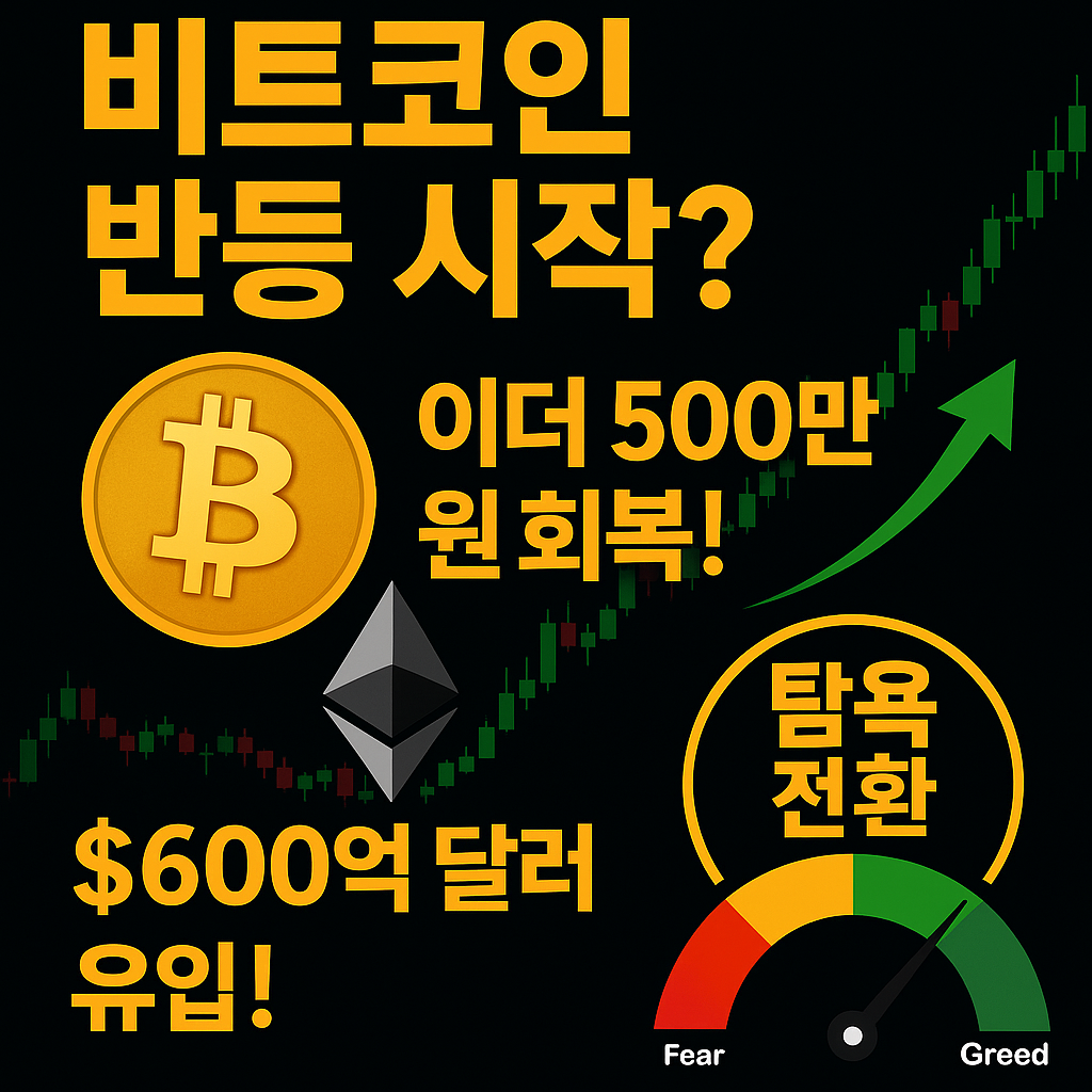 금리 기대심리 회복…비트코인 반등? 1 ChatGPT Image 2025년 8월 5일 오전 10 23 37